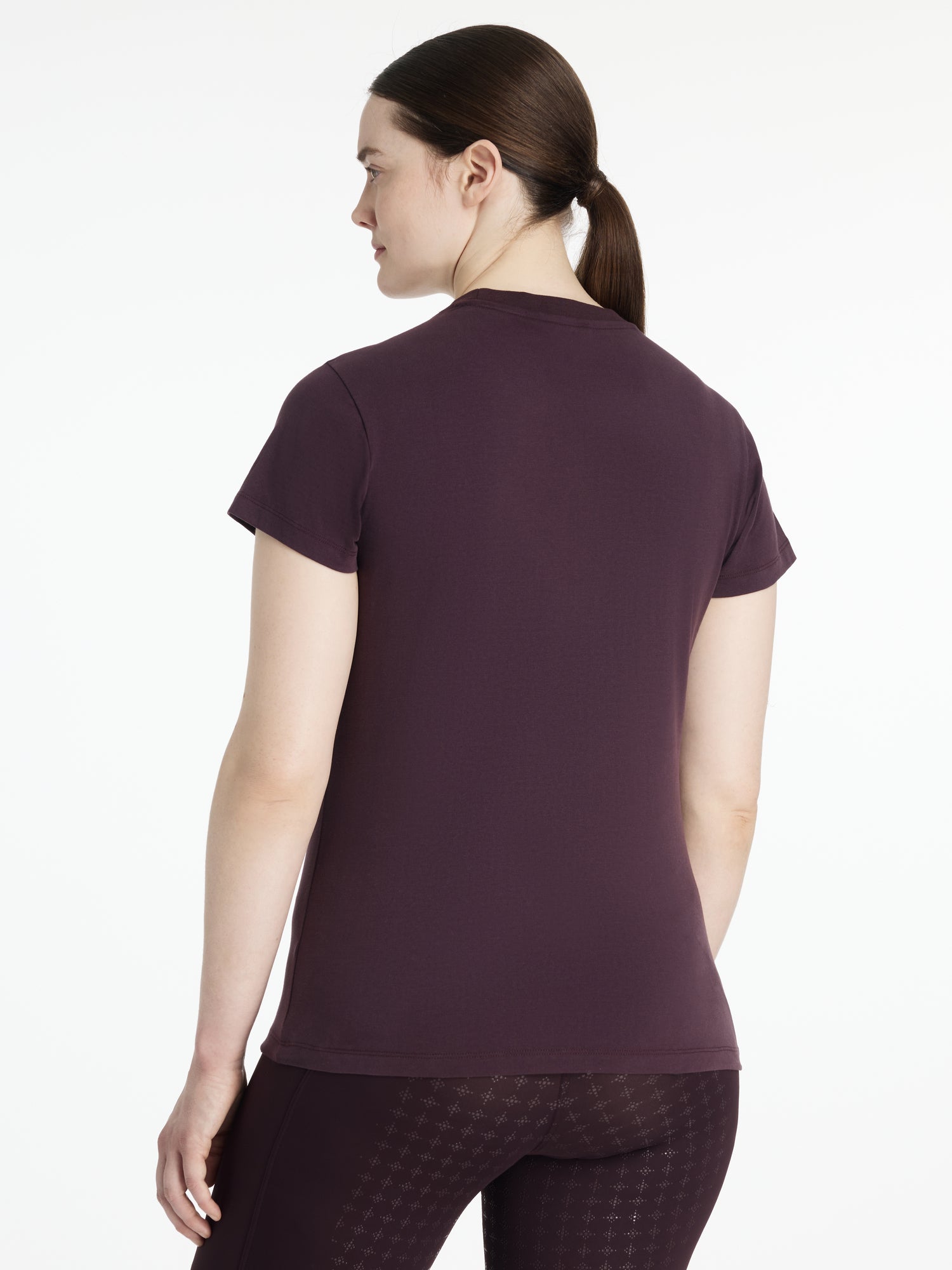 LeMieux Classique Sparkle T-shirt Damson