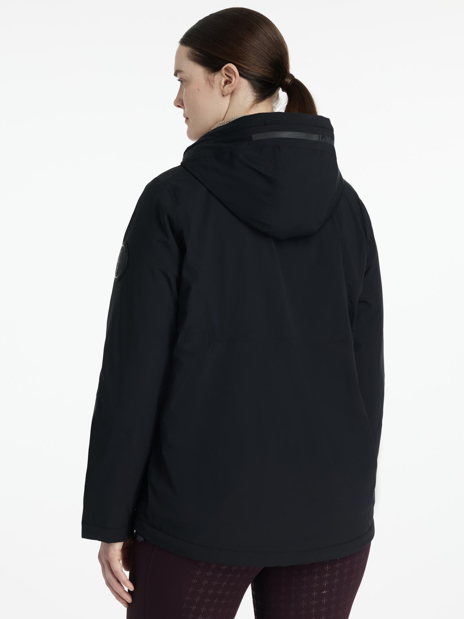 LeMieux Phoebe Half Zip Waterproof Anorak Black