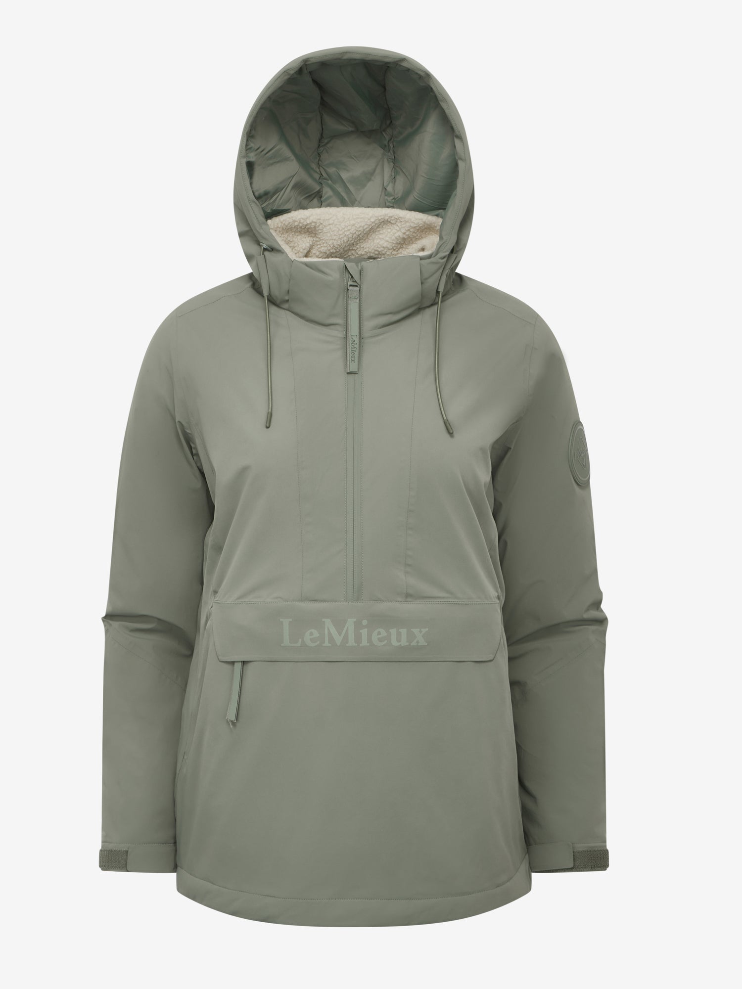 LeMieux Phoebe Half Zip Waterproof Anorak Rosemary