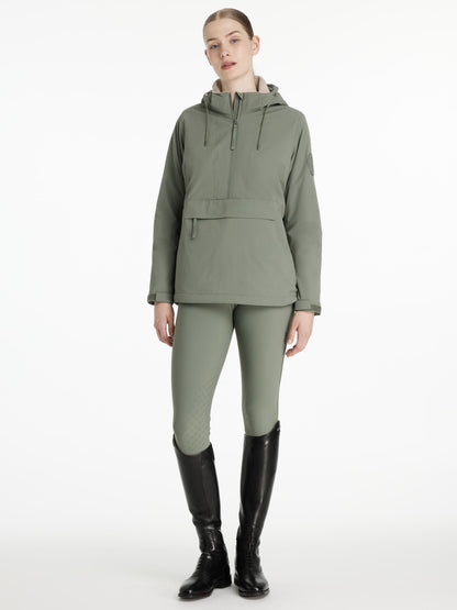 LEMIEUX Rosemary Waterproof Anorak: Women's Equestrian Riding Apparel, Half-Zip Design, Stylish & Functional Outerwear