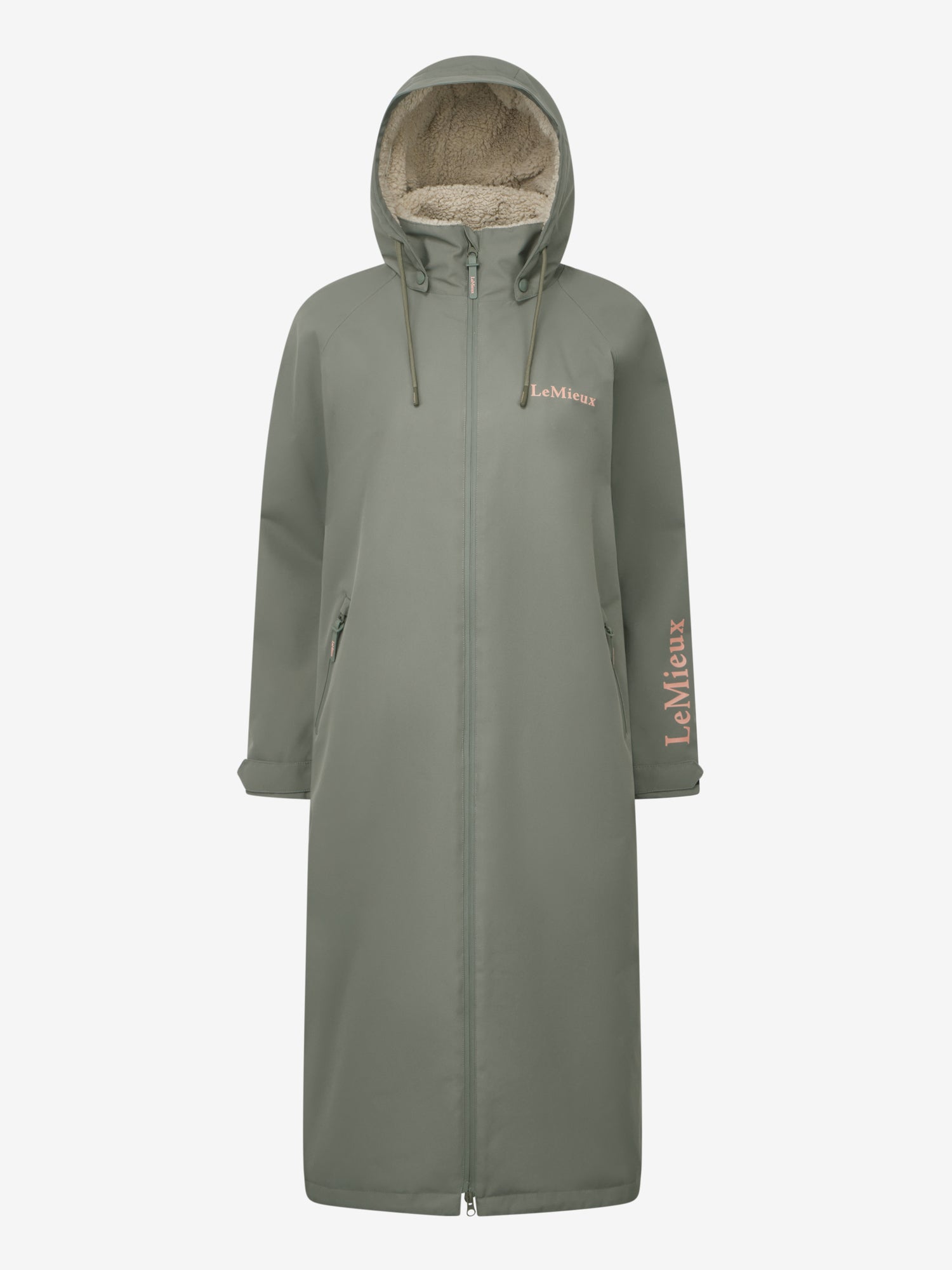 LeMieux HydroShield Robe Rosemary: Full-Length Waterproof Equestrian Coat