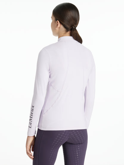 LeMieux Young Rider Classique Base Layer - Lilac Equestrian Shirt for Girls