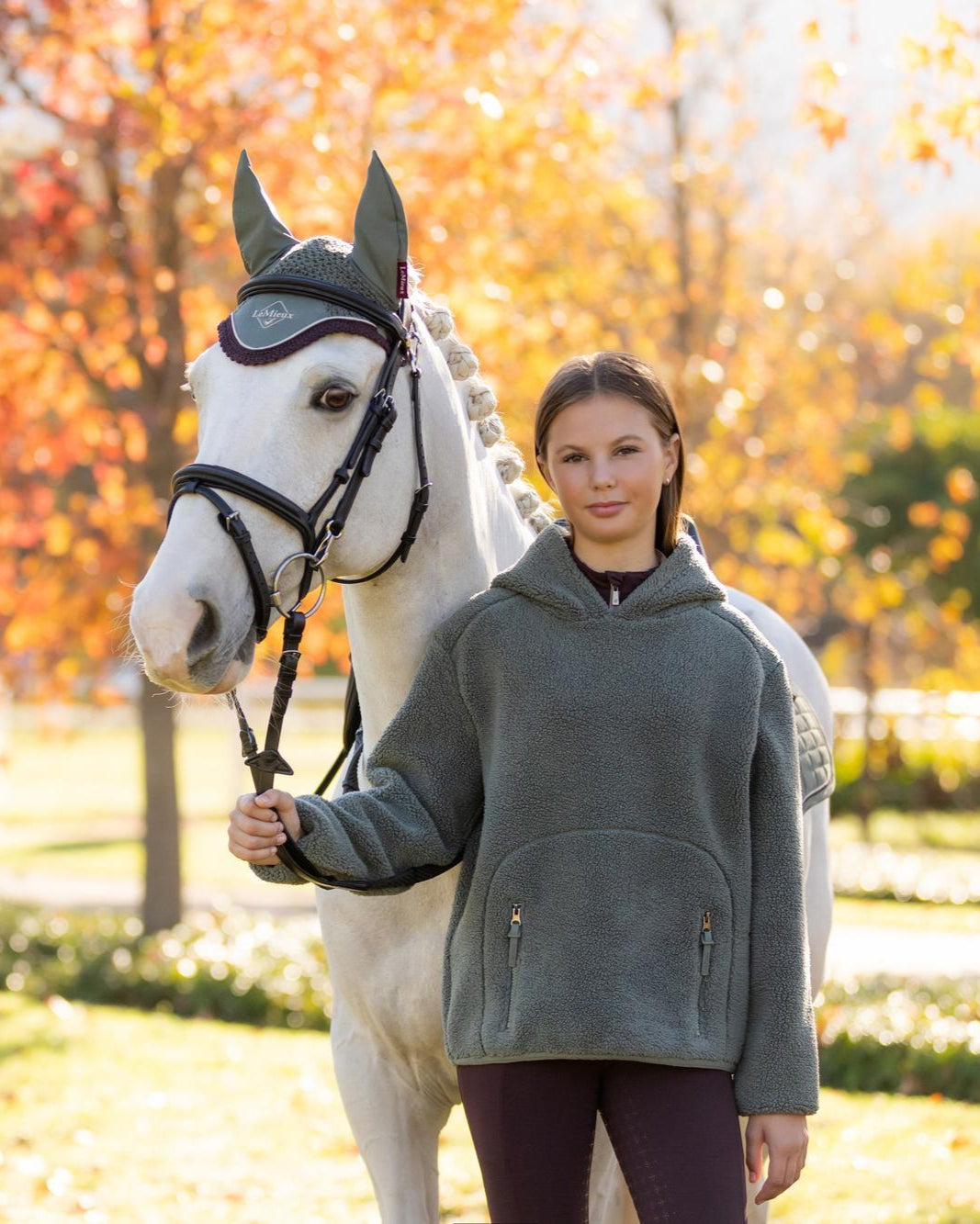 LeMieux Young Rider Avalon Hoodie Rosemary