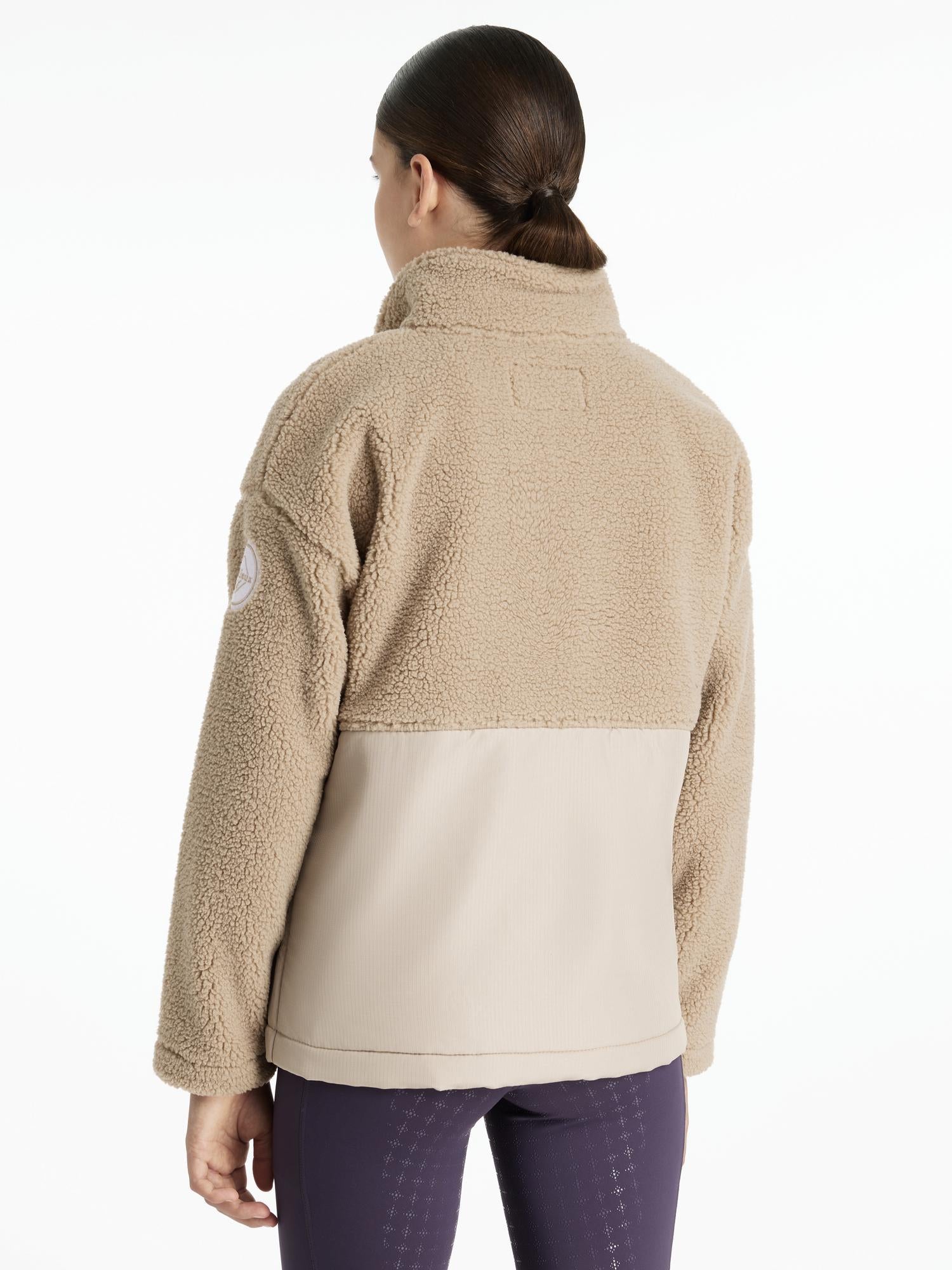 LeMieux Young Rider Tammy Teddy Fleece Almond