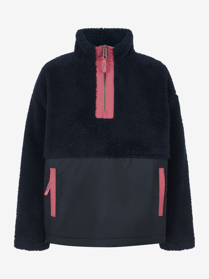 Lemieux Young Rider Tammy Teddy Fleece in Navy - Cozy Kids Equestrian Clothing