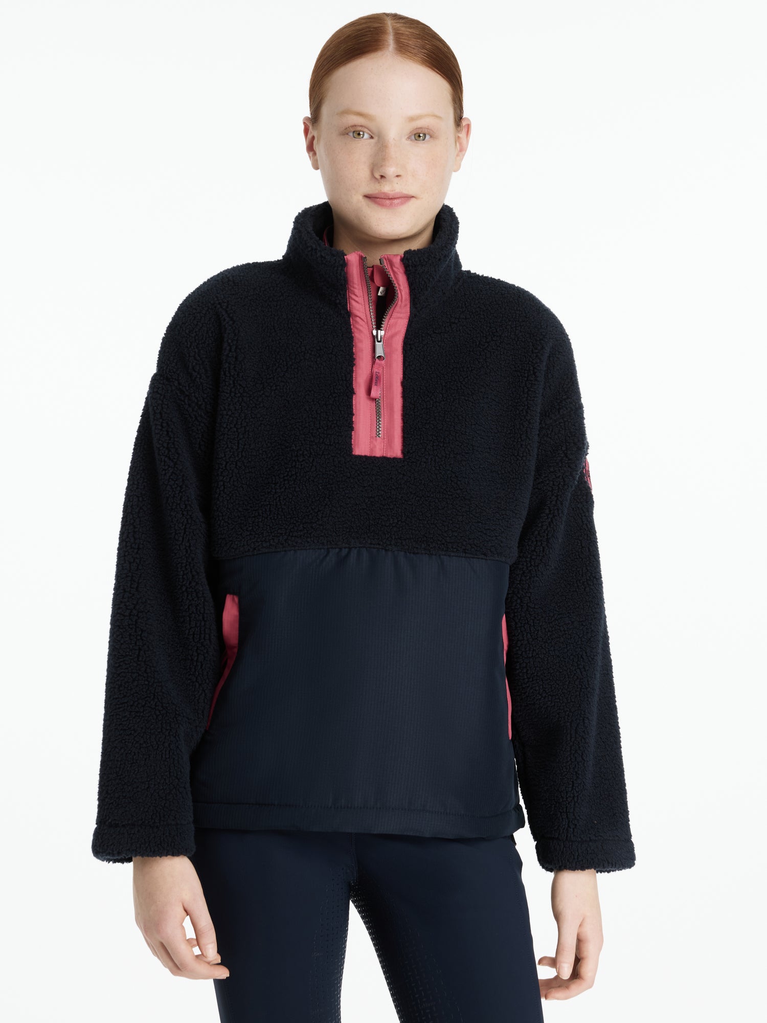 LeMieux Young Rider Tammy Teddy Fleece Navy