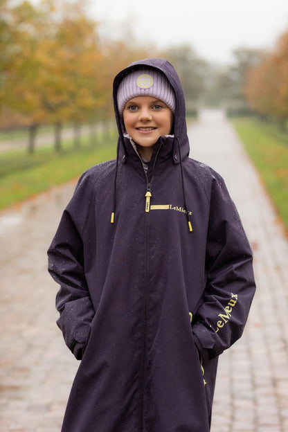 LEMIEUX Hydroshield Robe Juniper: Young Girl in Waterproof Riding Coat from Equiflair, Equestrian Apparel