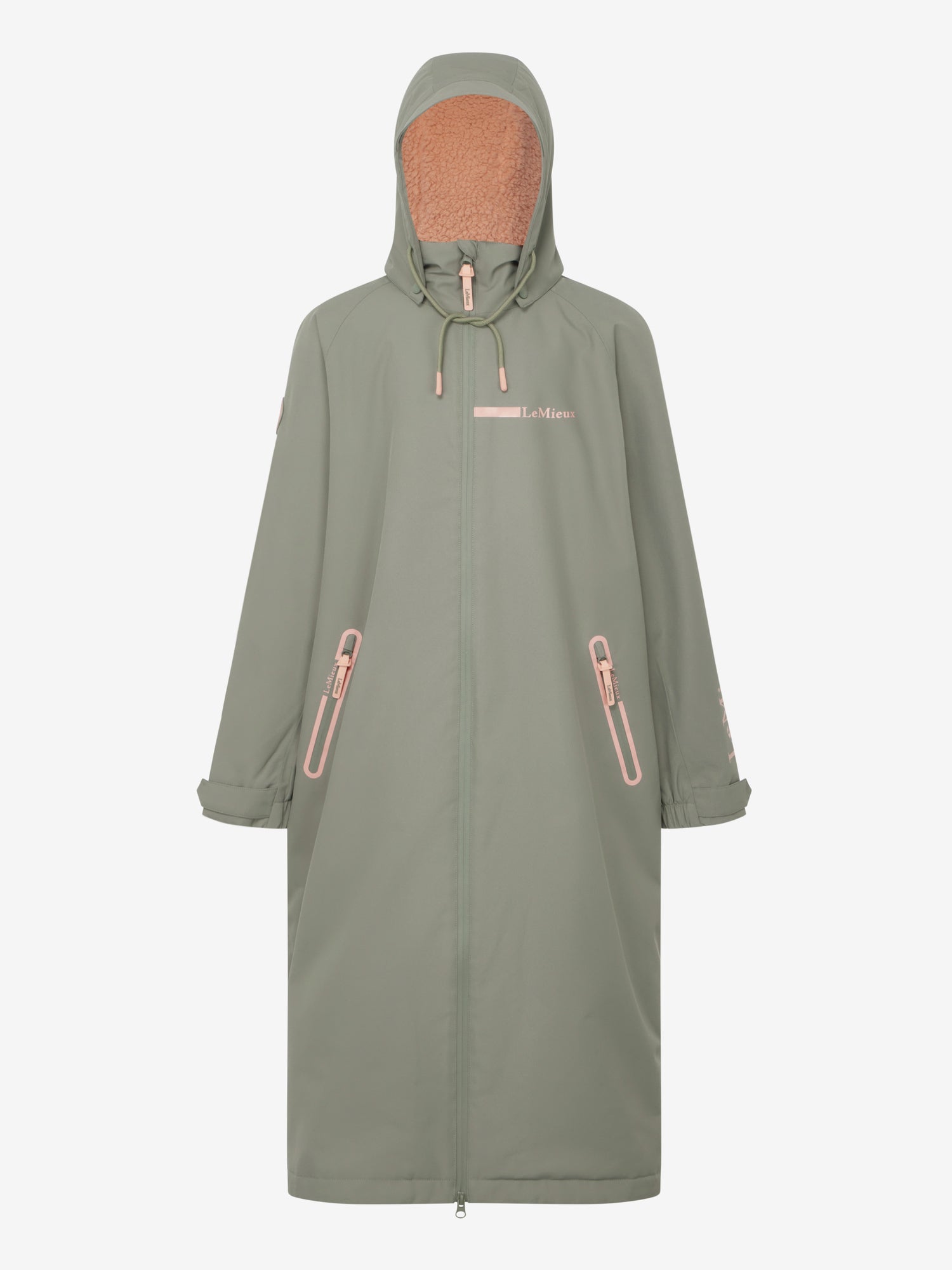 LeMieux Young Rider Hydroshield Rosemary Waterproof Riding Robe, Oversized Coat