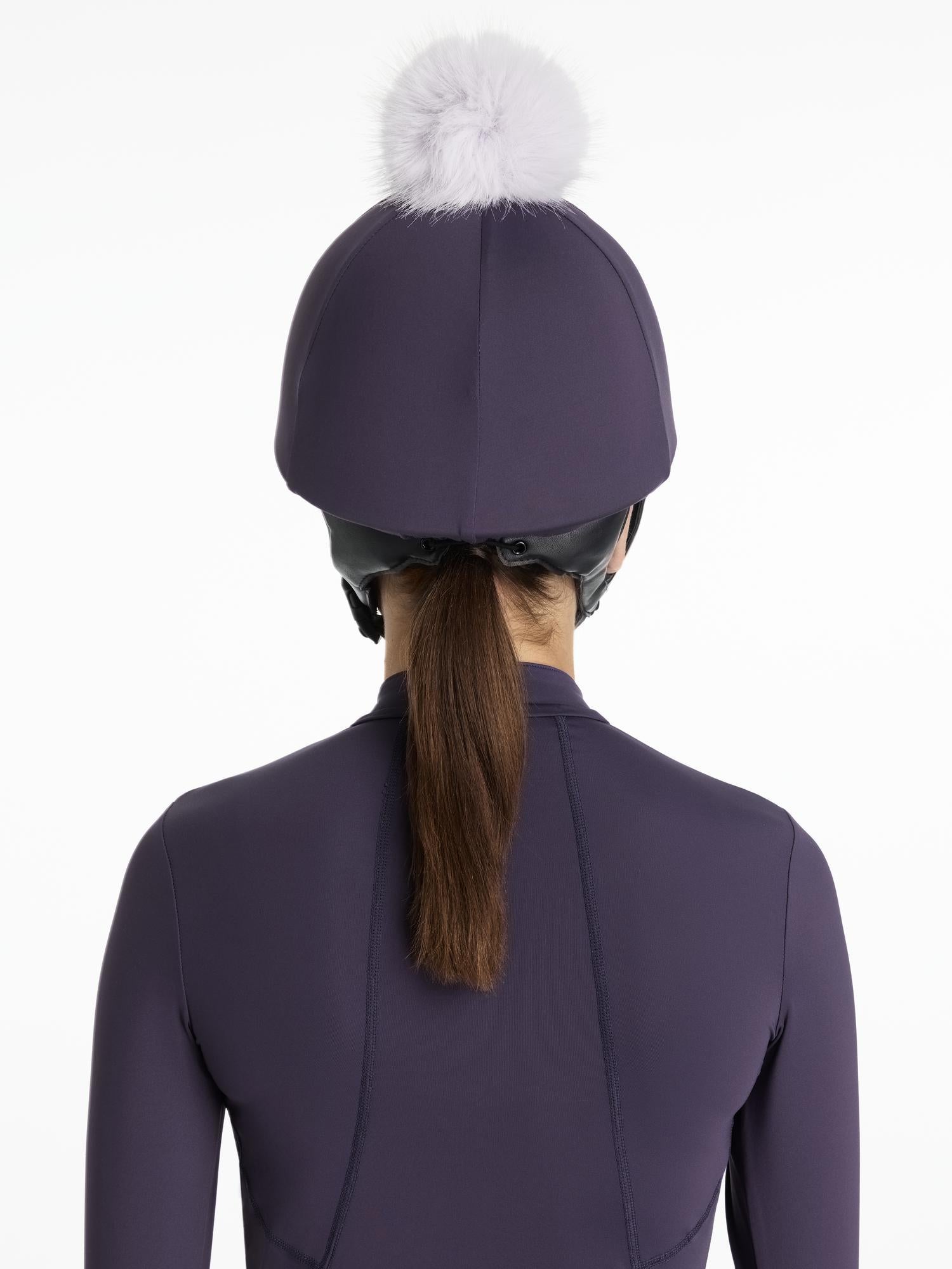 LeMieux Classique Pom Hat Silk Juniper
