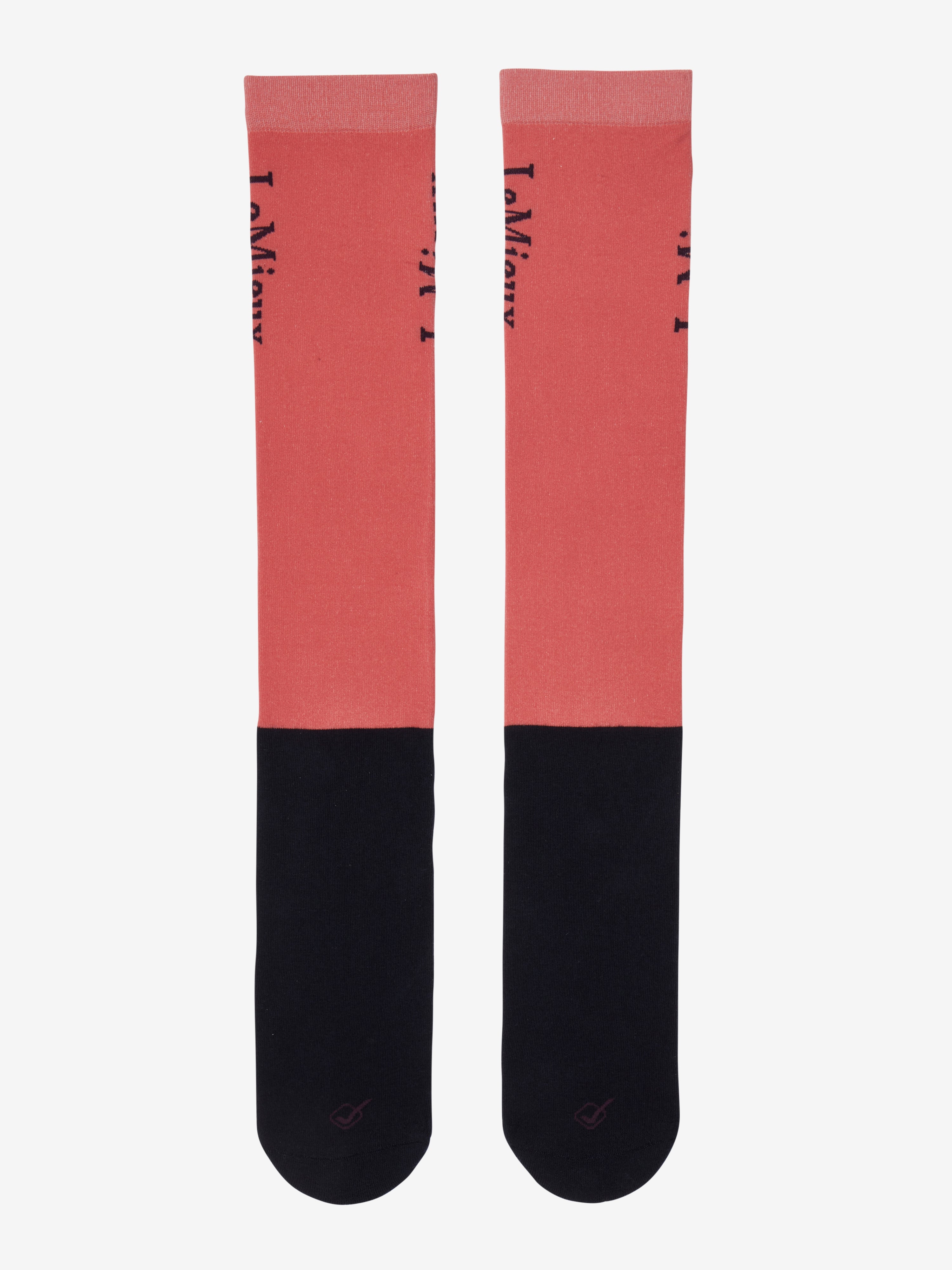 LeMieux Competition Socks 2 Pack Cranberry