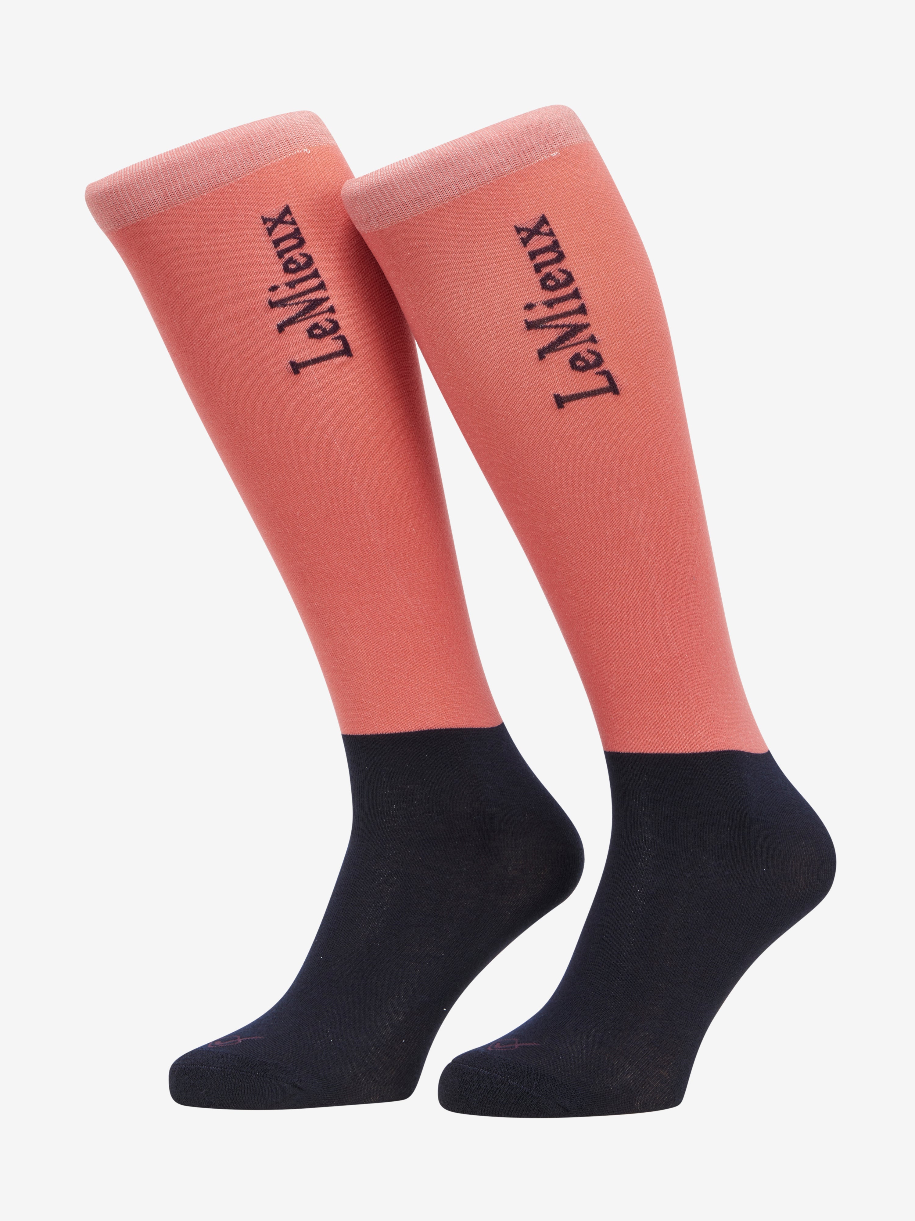 LeMieux Competition Socks 2 Pack Cranberry