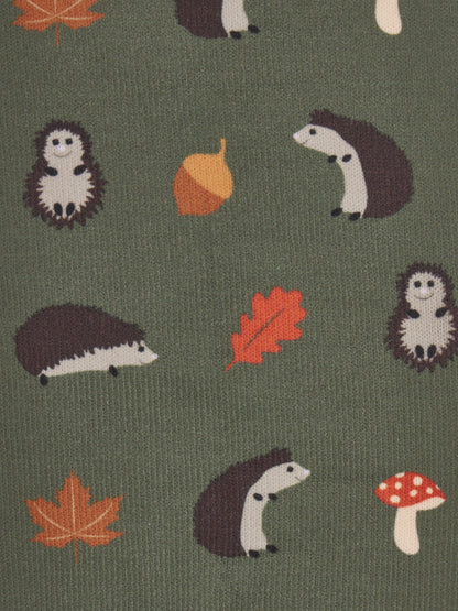 Lemieux Footsie Socks - Hedgehog Print - Equine Equestrian Comfort