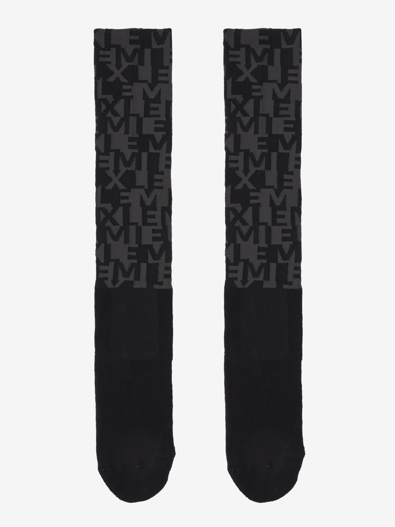 LeMieux Footsie Socks Logo Navy