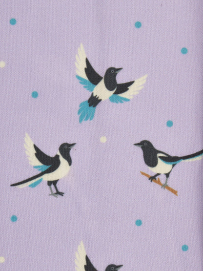 Lucky Magpie Socks - Equestrian Pattern in Lilac - Shop Now!