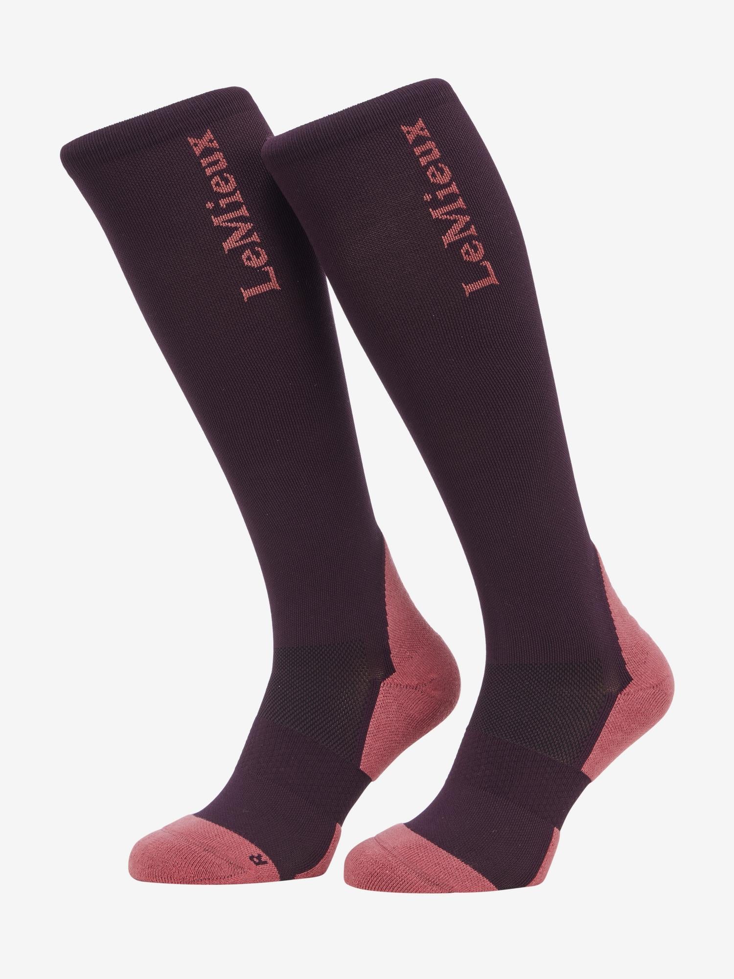LeMieux Performance Socks Damson