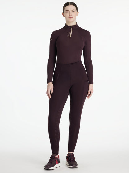 LEMIEUX NAOMI PULL ON BREECHES DAMSON: Stylish, comfortable equestrian riding breeches. LeMieux riding wear.