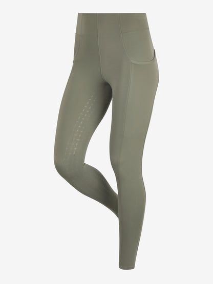 LEMIEUX Naomi Rosemary Riding Breeches - Pull-On Equestrian Leggings with Silicone Grip and Pockets