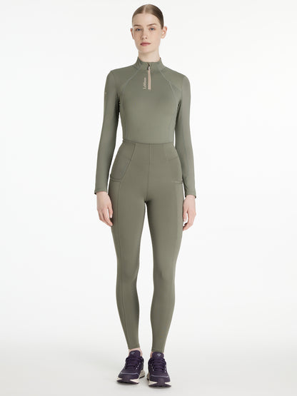 LeMieux Naomi Rosemary Breeches: Equestrian Apparel, Riding Tights, Comfortable & Stylish, Full Silicone Seat
