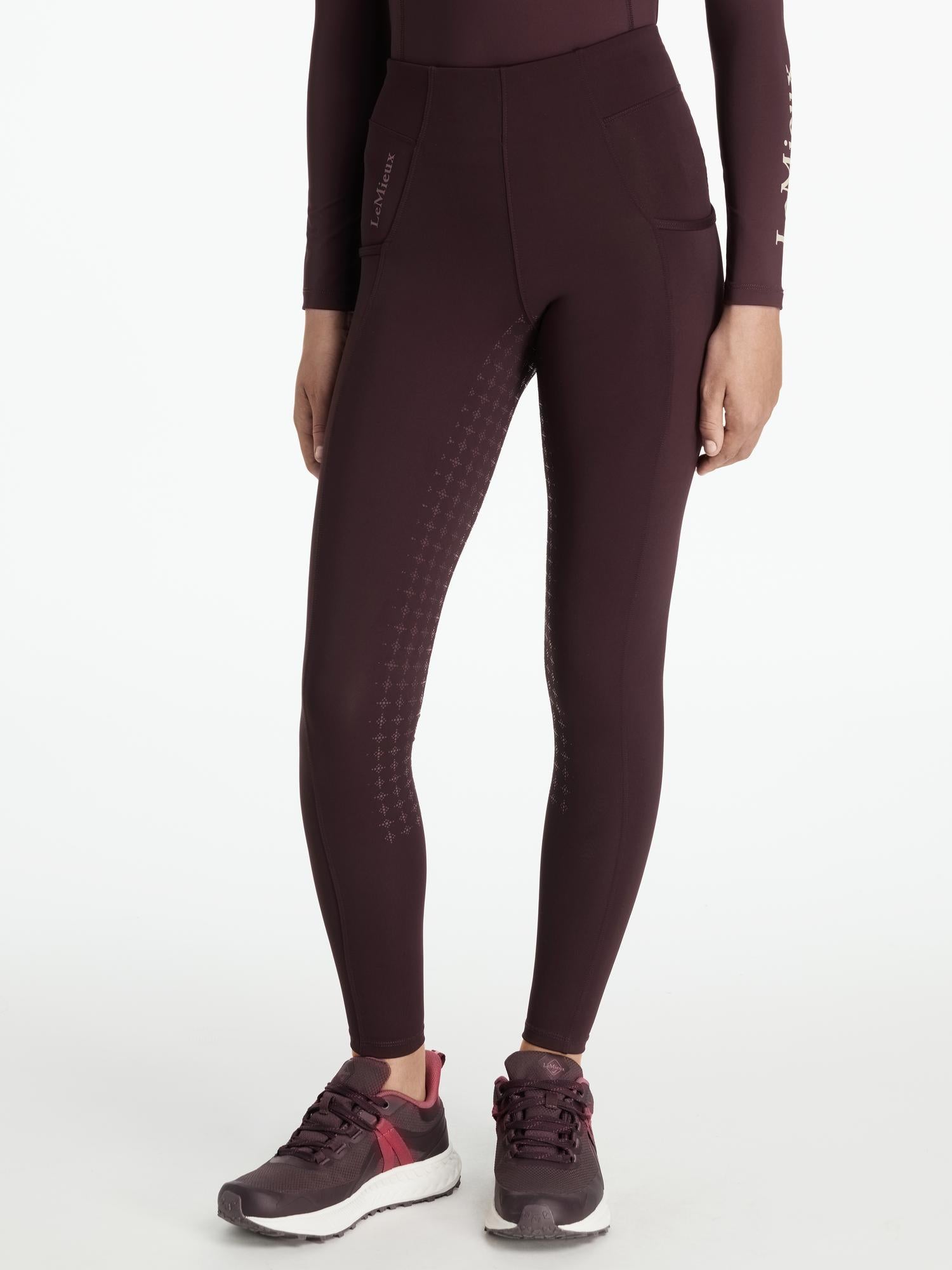 LeMieux Young Rider Orla Pull Ons Damson