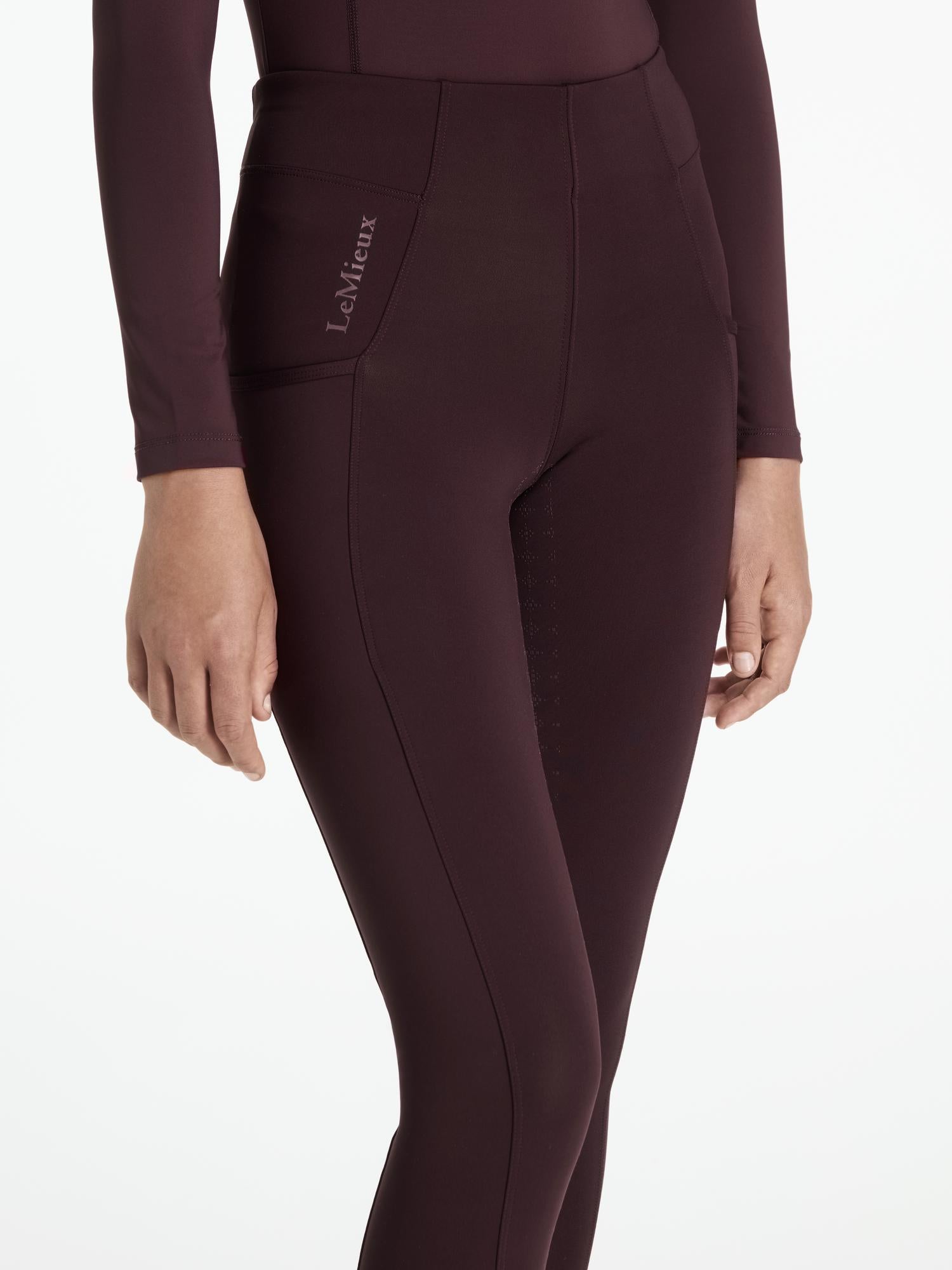LeMieux Young Rider Orla Pull Ons Damson