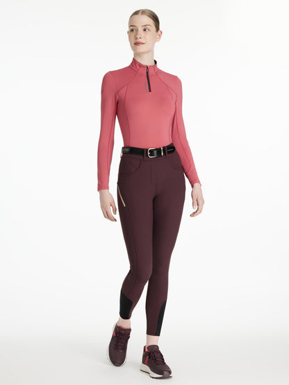 LeMieux Amy Brushed Breggings Damson