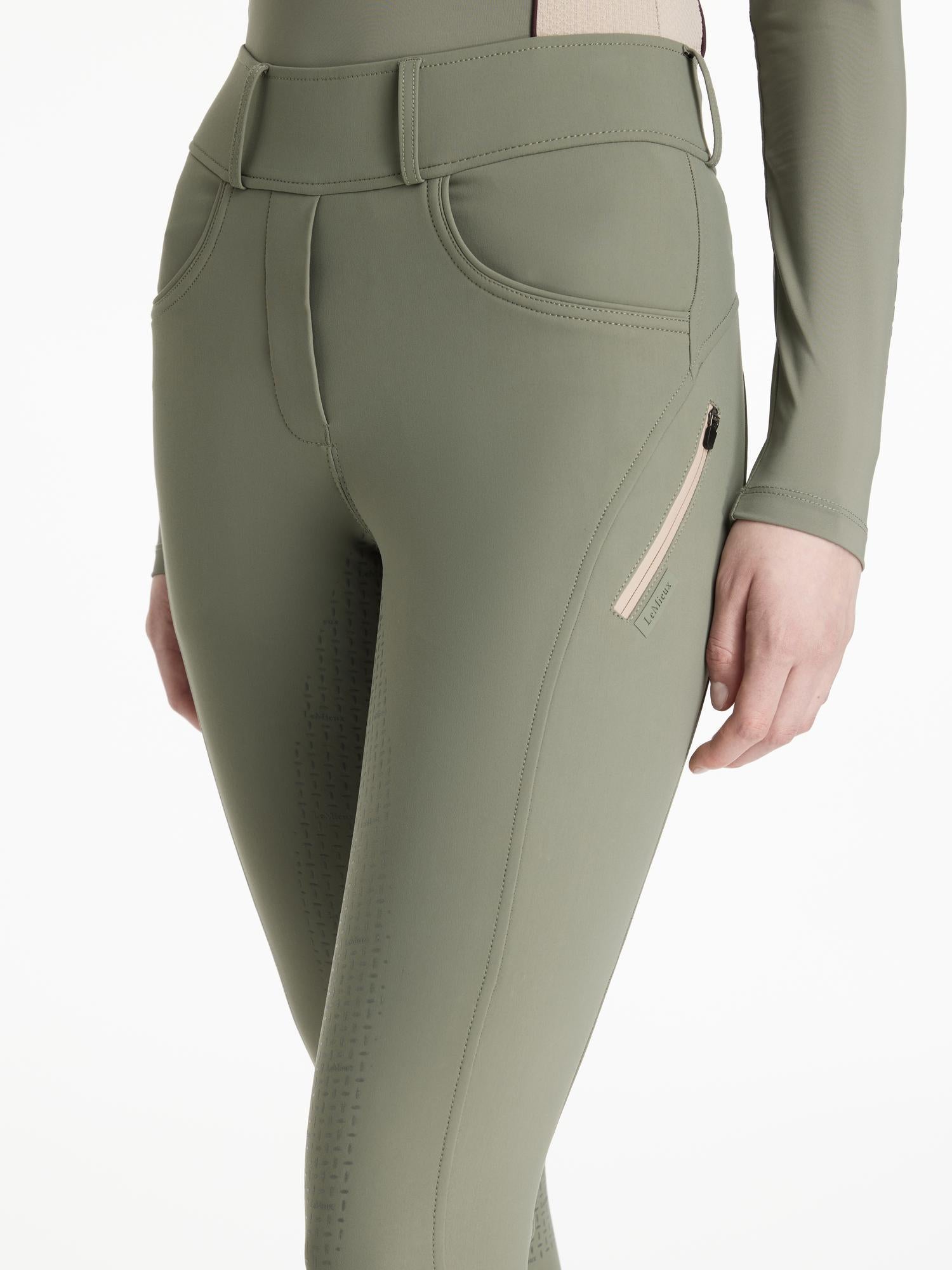 LeMieux Amy Brushed Breggings Rosemary