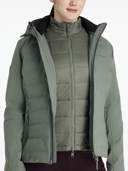 LeMieux Brooke Waterproof Hybrid Jacket Rosemary