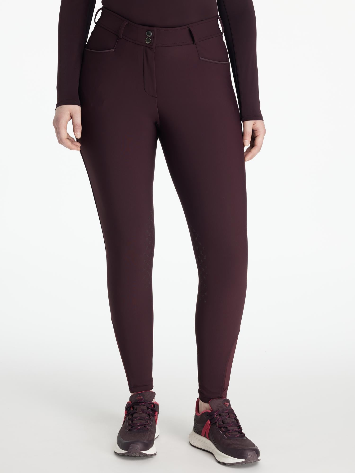 LeMieux Isabelle Full Seat Breeches Damson