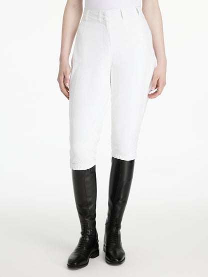 LeMieux Darcey Competition Waterproof 3/4 Over Breeches White