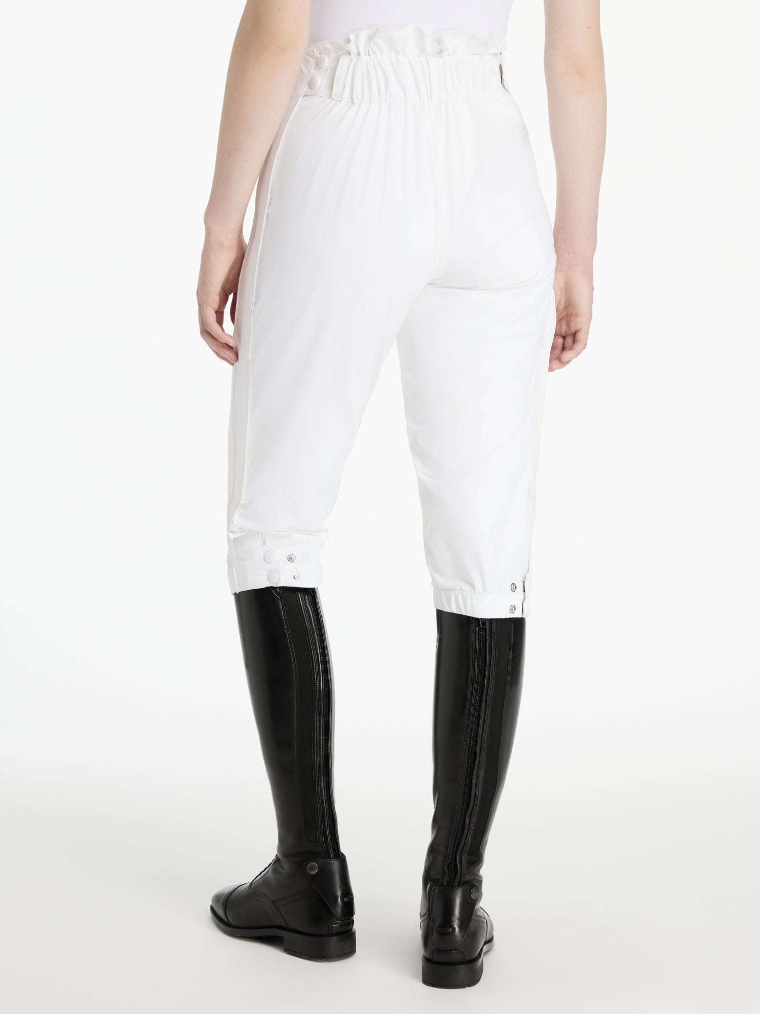 LeMieux Darcey Competition Waterproof 3/4 Over Breeches White