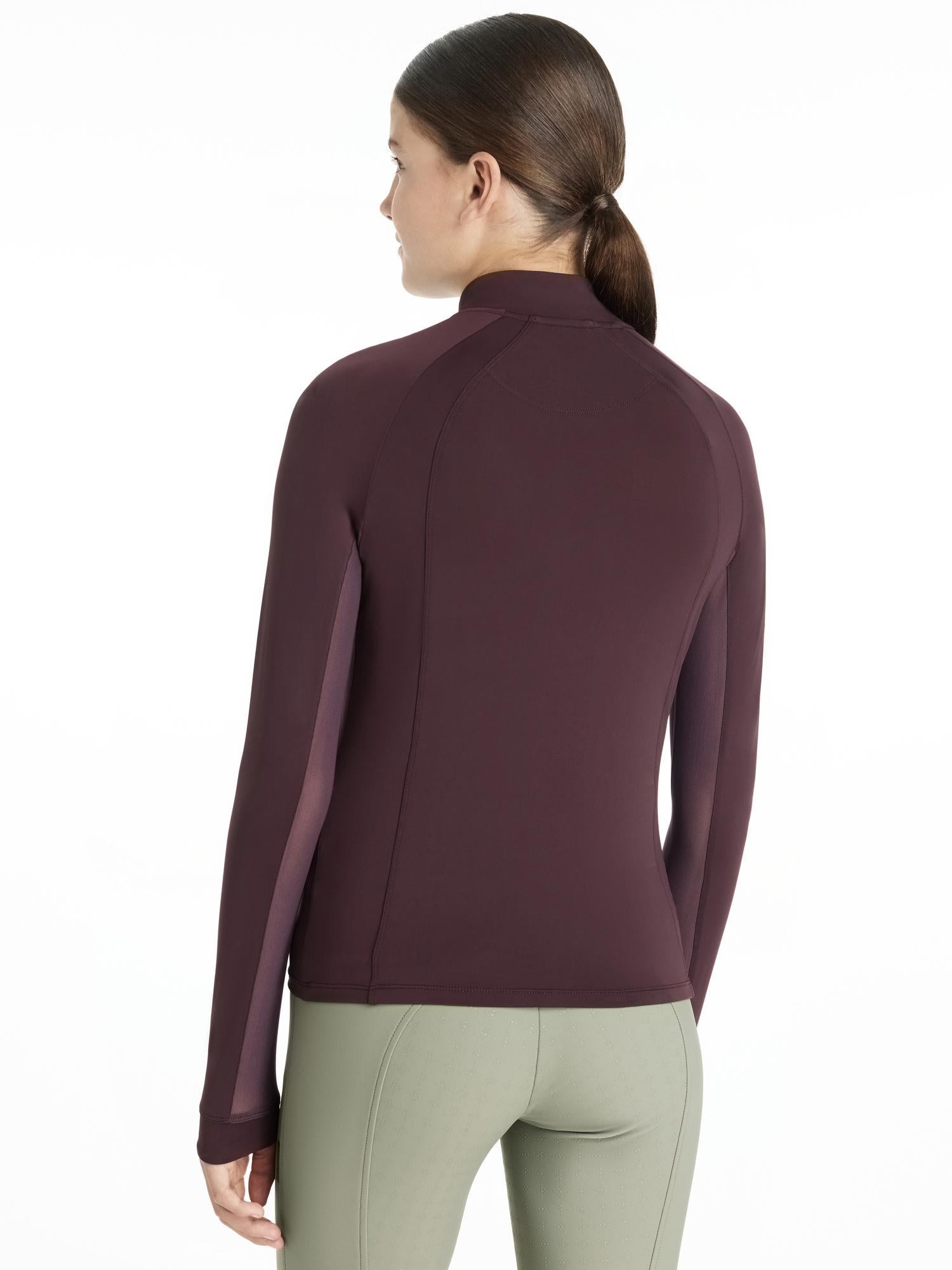 LeMieux Young Rider Hope Lightweight Base Layer Damson