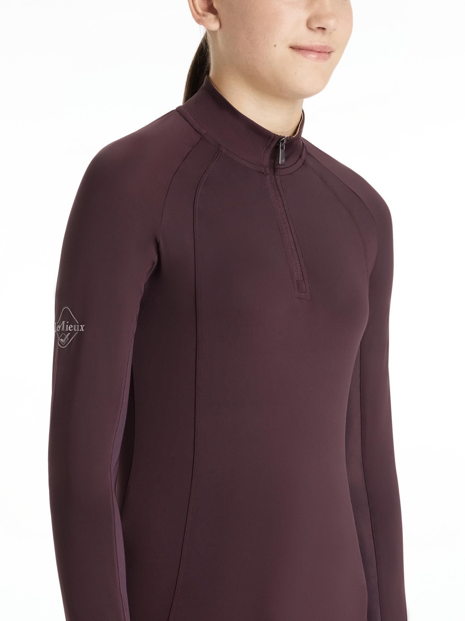 LeMieux Young Rider Hope Lightweight Base Layer Damson
