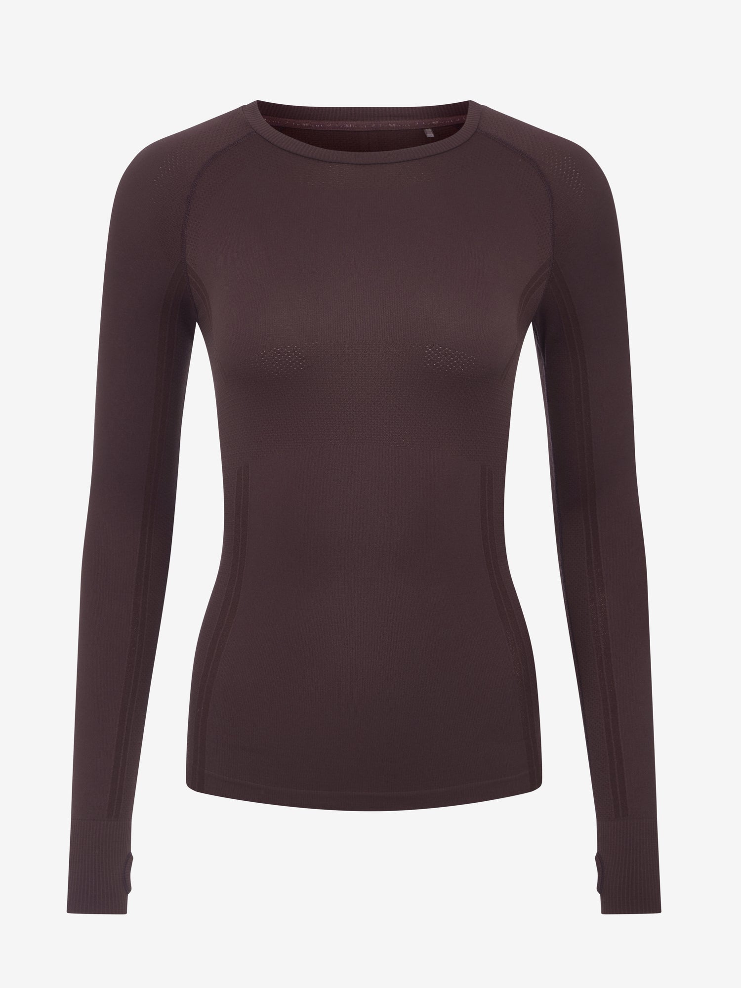 LeMieux Britney Seamless Long Sleeve Top Damson