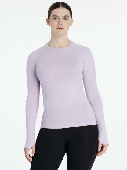 LeMieux Britney Seamless Long Sleeve Top Lilac
