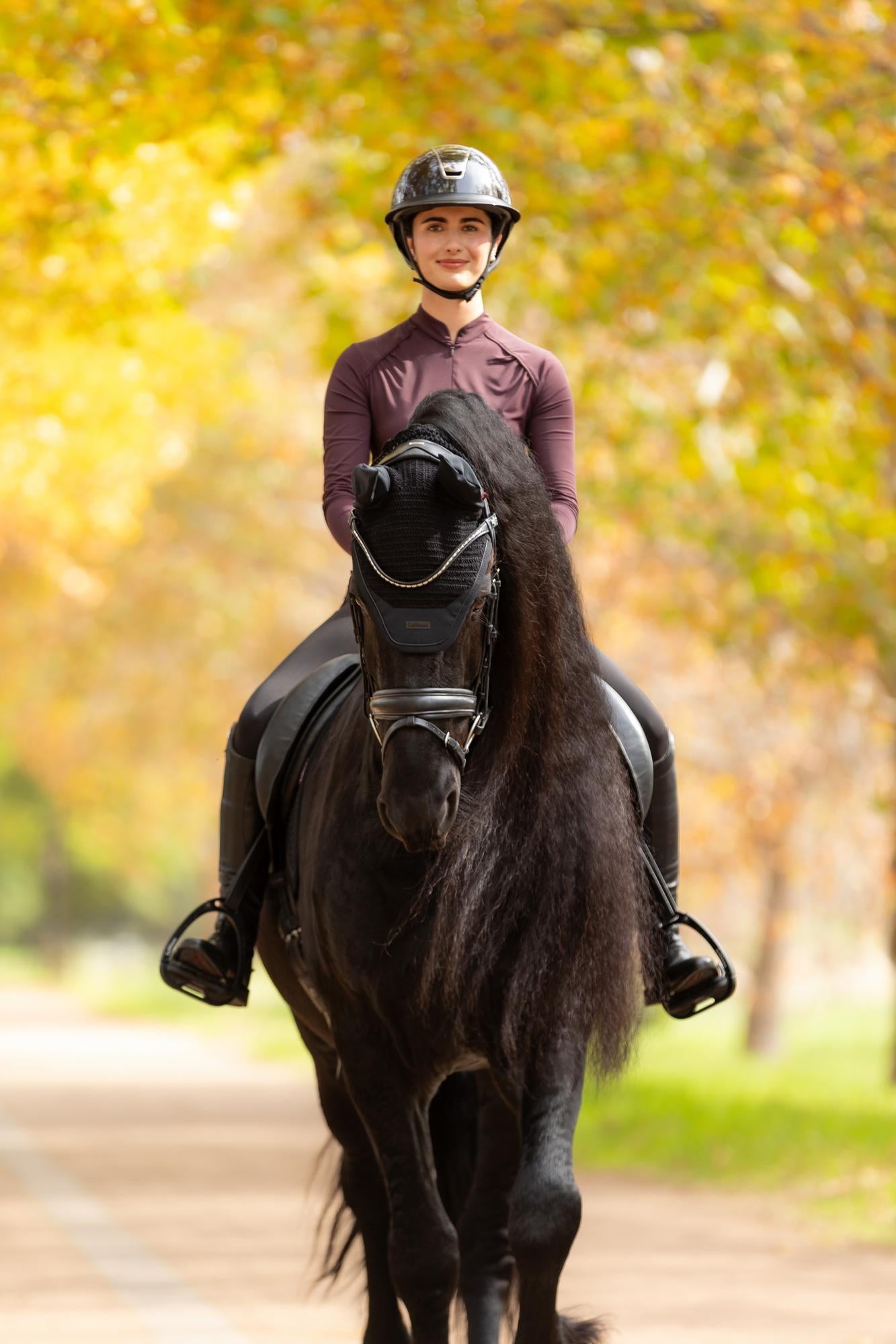 LeMieux Essence Fly Hood Black