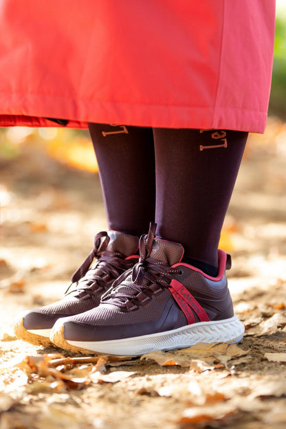 LeMieux Trax Viva Waterproof Trainer Damson