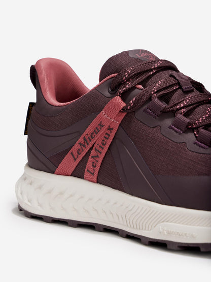 LeMieux Trax Viva Waterproof Trainer Damson