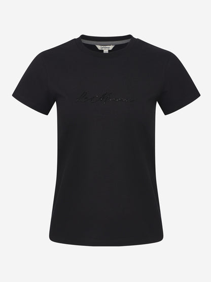 Lemieux Classique Sparkle Black T-Shirt - Stylish Riding Apparel at Equiflair