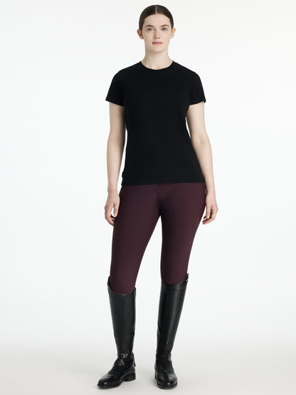 LeMieux Classique Sparkle Black T-Shirt for Horse Riders | Equiflair