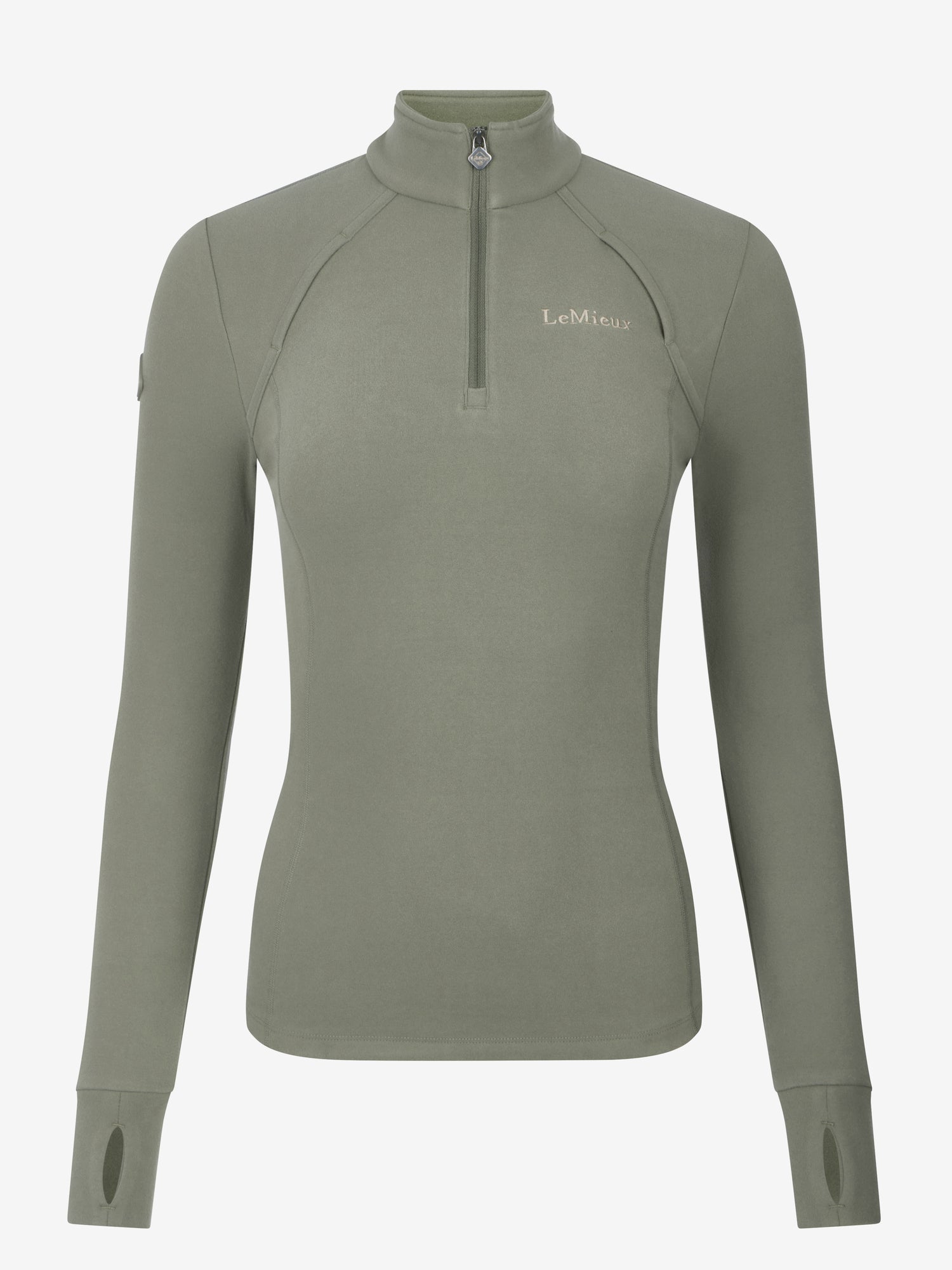 LeMieux Frances Quarter Zip Fleece Rosemary