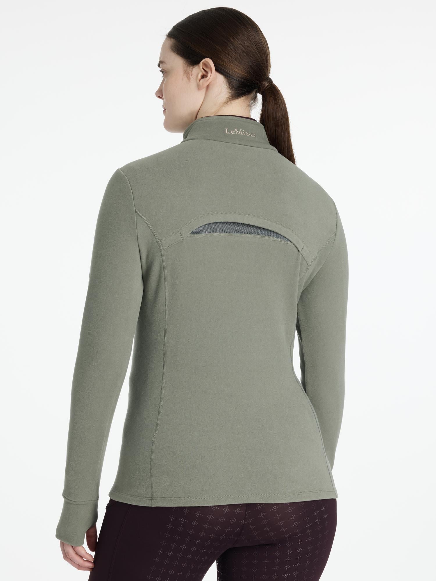 LeMieux Frances Quarter Zip Fleece Rosemary