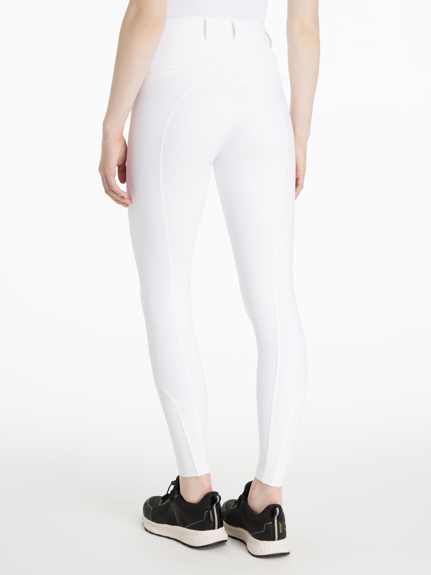 LeMieux Isabelle Knee Grip Breeches White