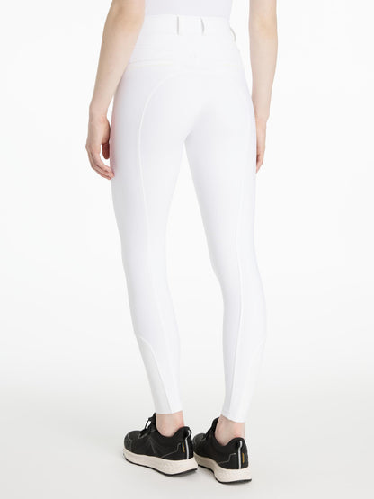 LEMIEUX ISABELLE Knee Grip Breeches White - Riding Apparel by Equiflair