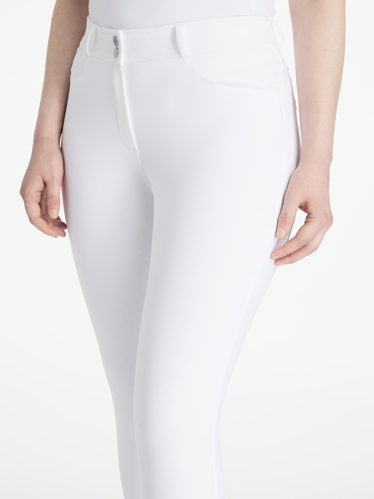 LeMieux Isabelle Full Seat Breeches White