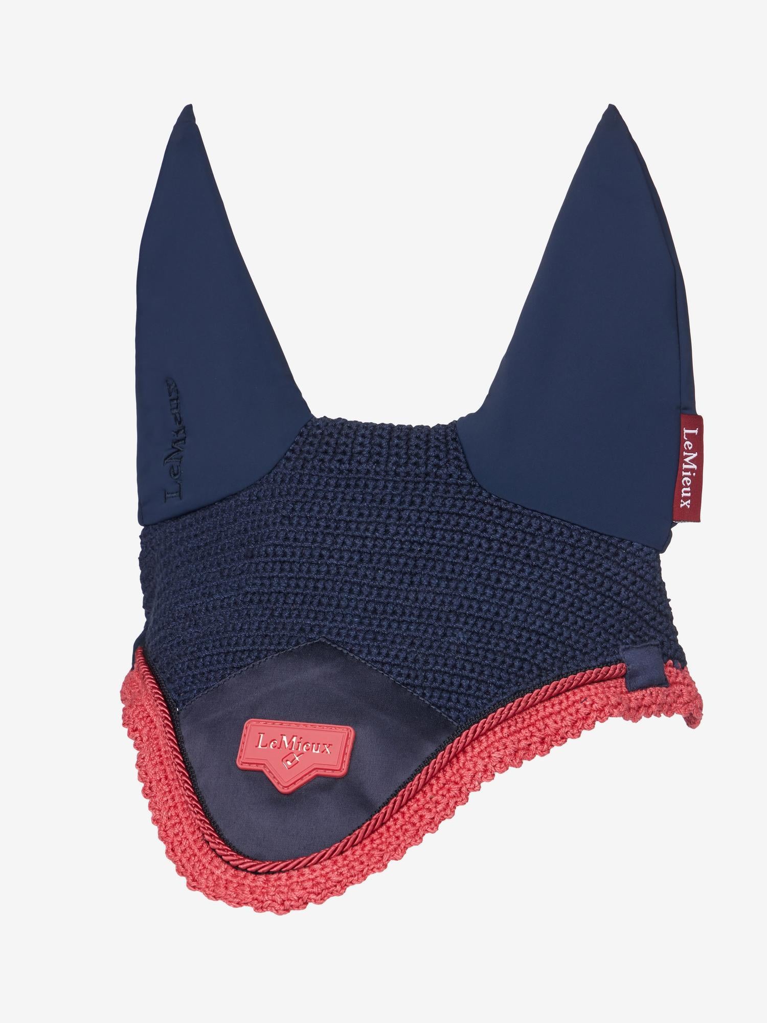LeMieux Loire Fly Hood Navy/Cranberry