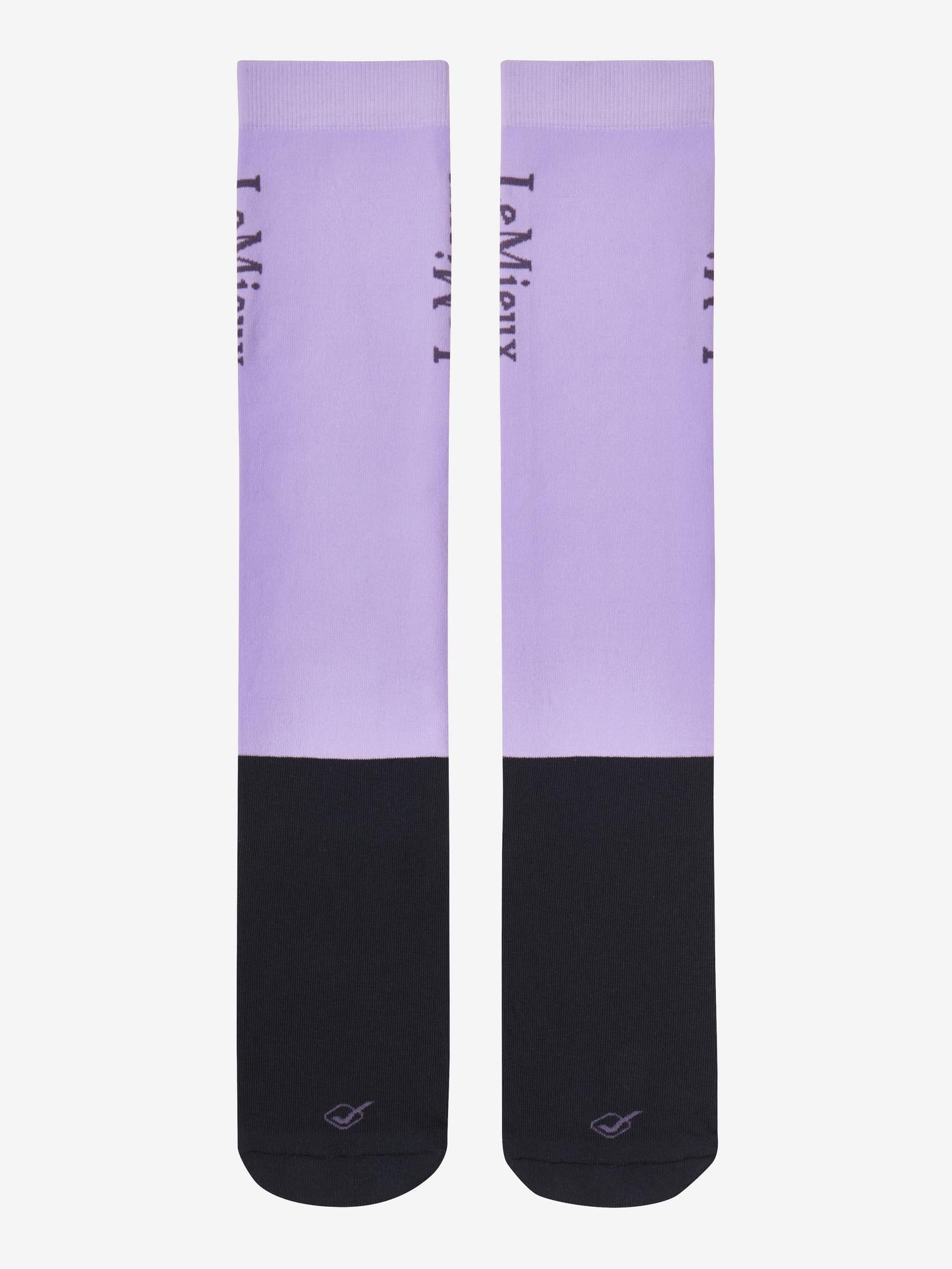 LeMieux Competition Socks 2 Pack Lilac