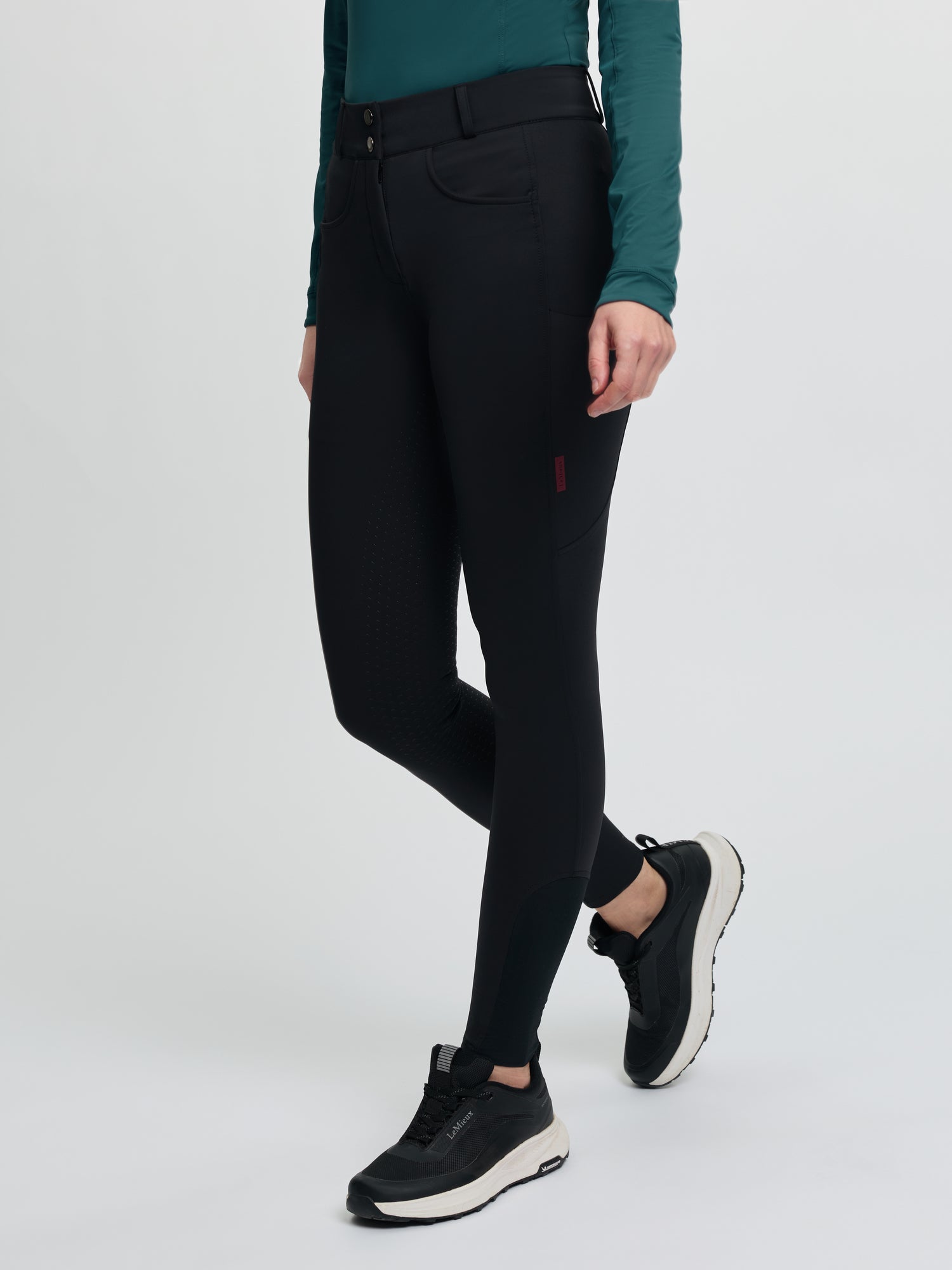 LeMieux Cami Sculpt Full Seat Breeches Black | Equiflair
