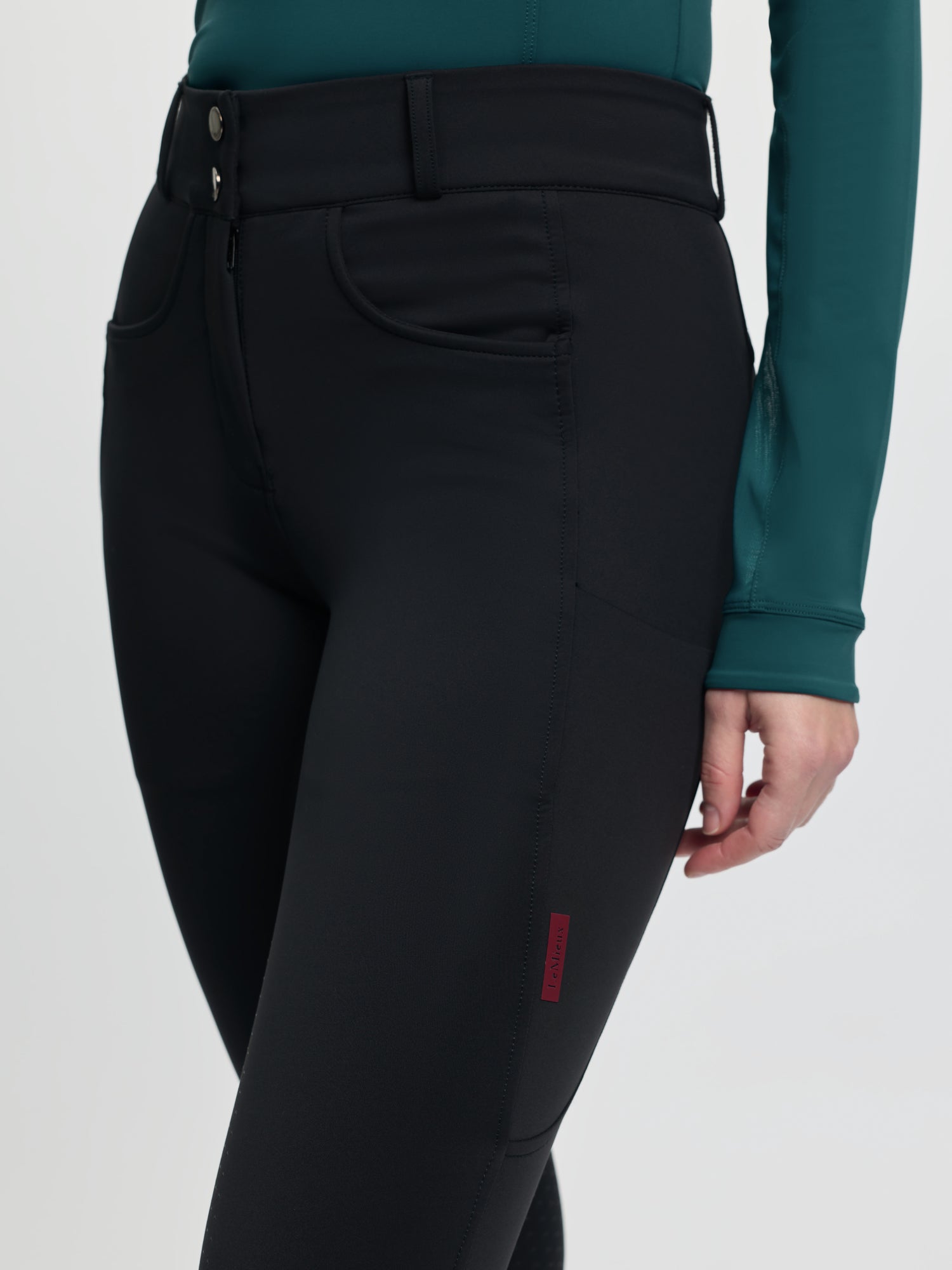LeMieux Cami Sculpt Full Seat Breeches Black | Equiflair