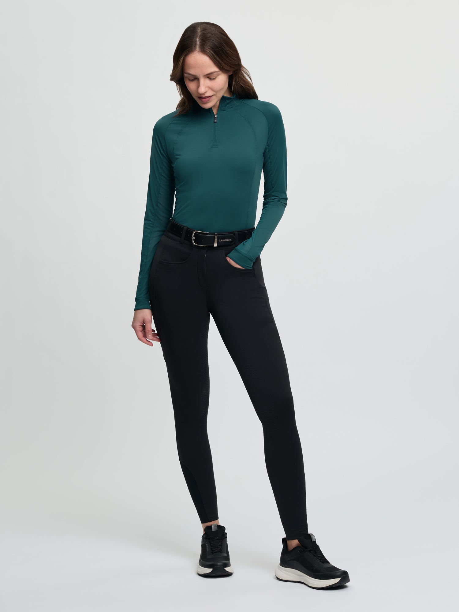LeMieux Cami Sculpt Full Seat Breeches Black | Equiflair