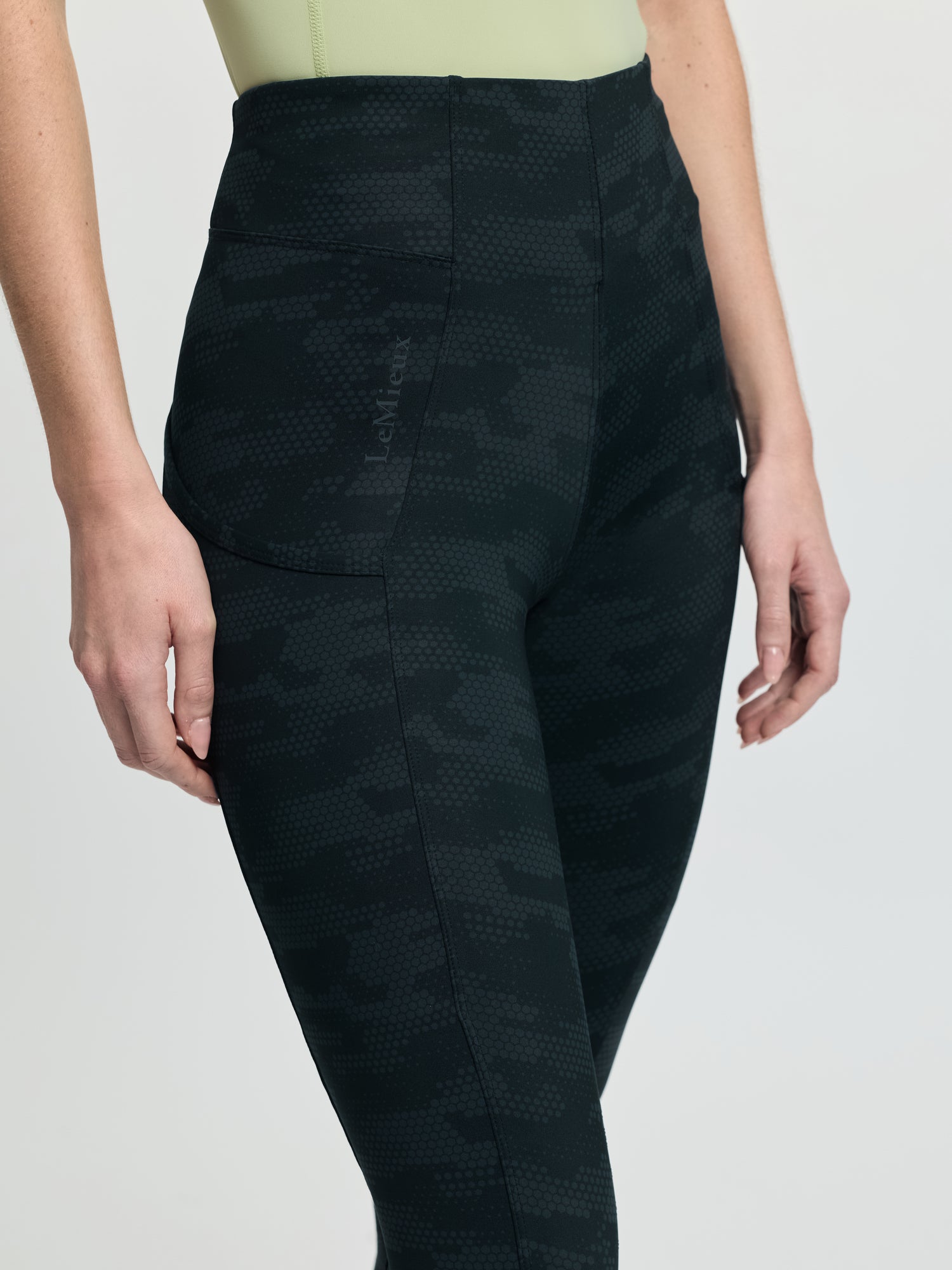 LeMieux Naomi Pull On Breech Camo Black